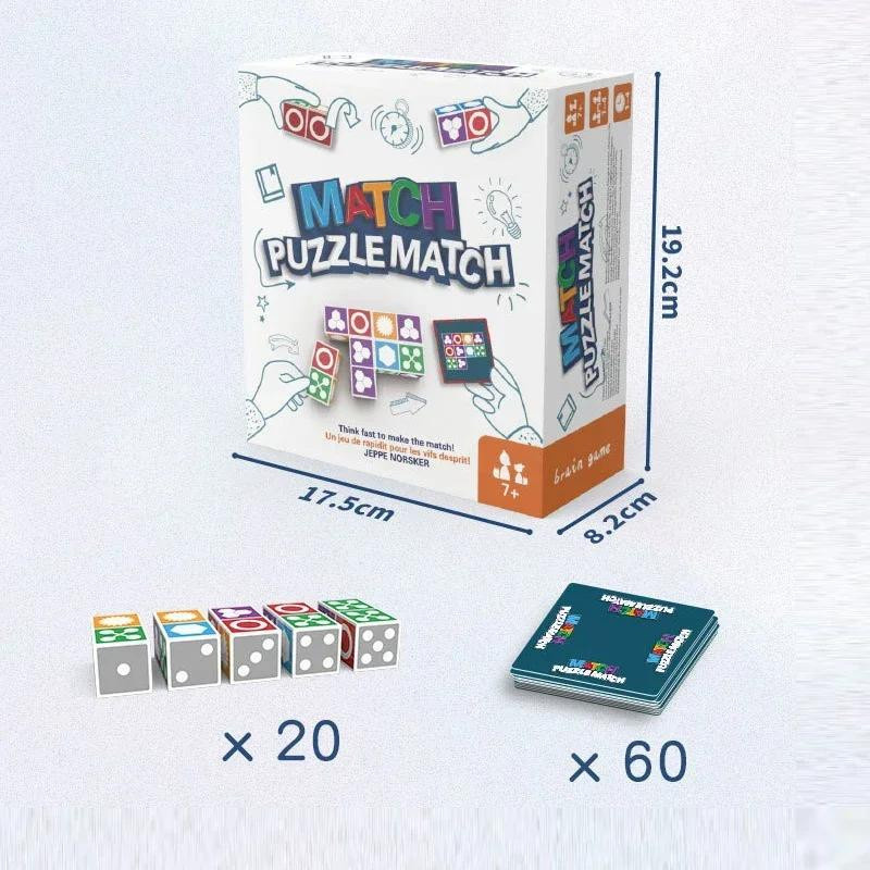 IYUEQIANLI Montessori Logisches Denken Brettspiel Zuordnungs Puzzle 3-6 Jahre - Bild 2