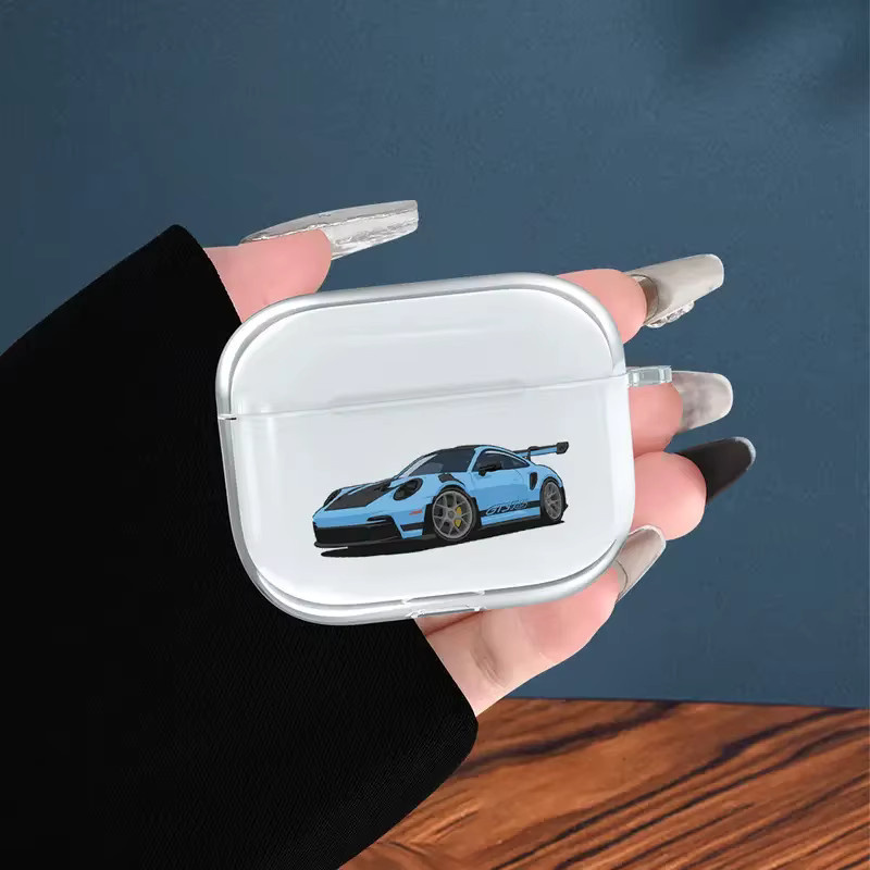 Transparente Sportwagen-Schutzhülle für Apple AirPods 4, 3 und Pro 3 - Bild 3