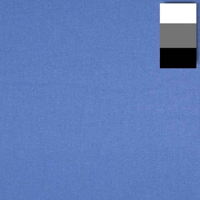Walimex Stoffhintergrund aus Baumwolle in Hellblau, Breite: 285 cm, Länge: 6 m - Bild 1