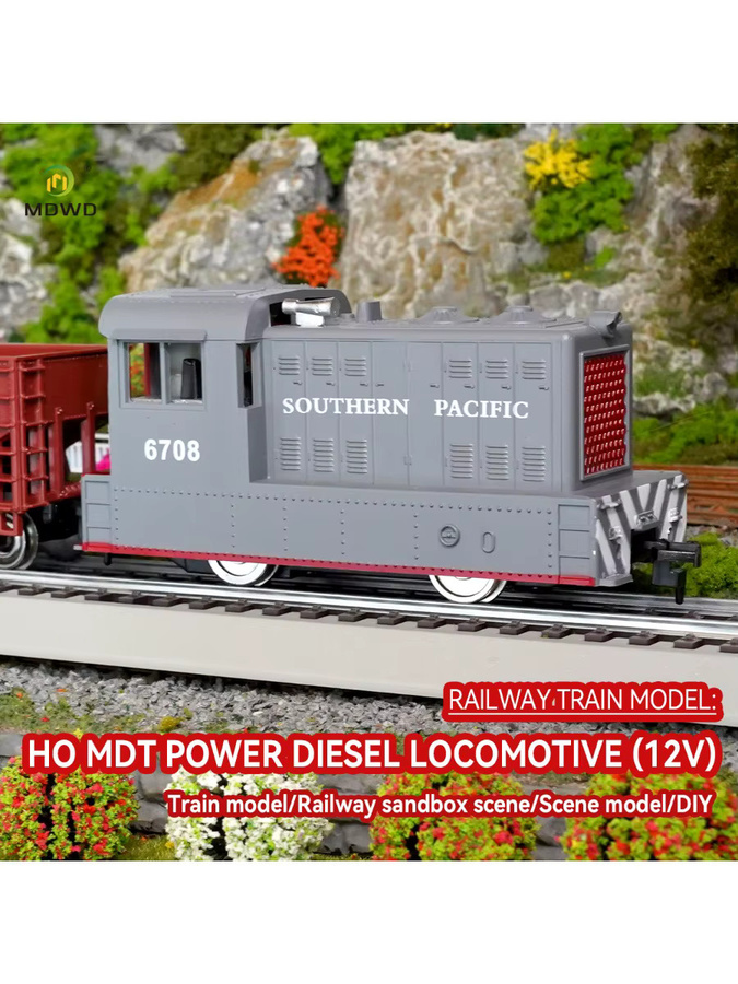 MDWD Power Diesel Lokomotive 96050, Modell, 1:87 (Spur H0) - Bild 4