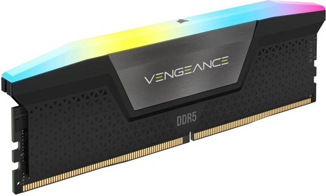 Corsair Vengeance RGB DDR5 RAM 8GB 5200MT/s CL40 Schwarz - Bild 1