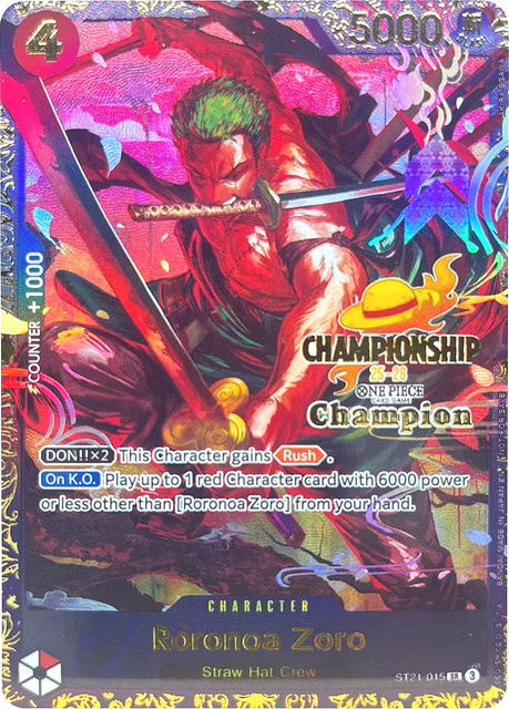 Bandai One Piece Roronoa Zoro Sammelkarten, Einzelfigur - Bild 1