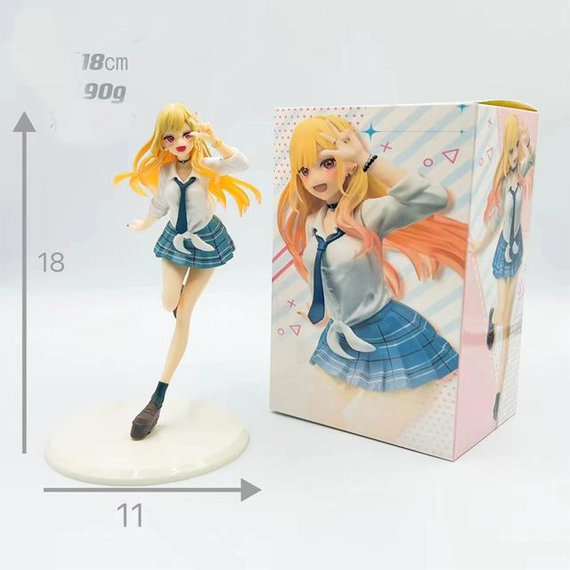 Fashnics Anzieh-Figur Kitagawa Marin Schwarzes Dienstmädchen, Actionfigur, ab 14 Jahren - Bild 1