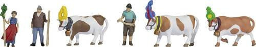 NOCH Almabtrieb 15720, Figuren, bemalt, stehend, H0, 1:87 - Bild 1