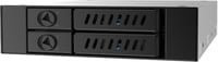 Chieftec CMR-225 Mobiles Speicher-Rack für 2.5 Zoll SATA Laufwerke in Schwarz - Bild 1