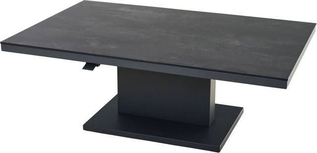 Siena Garden Gartentisch Talina Rechteckig HPL Ferro Anthrazit Matt B: 137,5 cm, T: 90 cm - Bild 1
