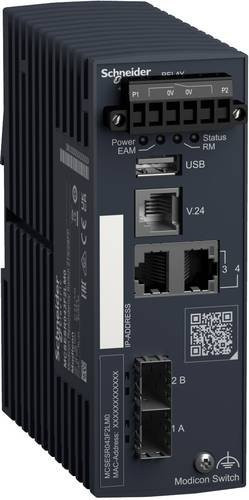 Schneider Electric MCSESR043F2LM0 Managed Netzwerk Switch in Schwarz mit Ethernet/LAN - Bild 1