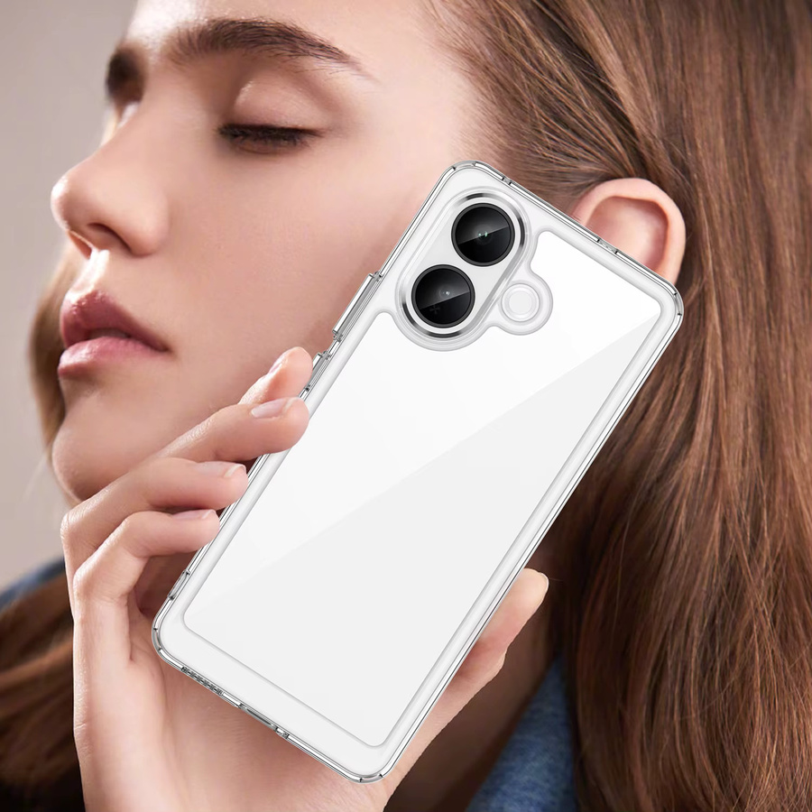 Stoßfeste TPU-Schutzhülle für Vivo V60 Lite, V40 5G und V50E Lite in Transparent und Bunt - Bild 2