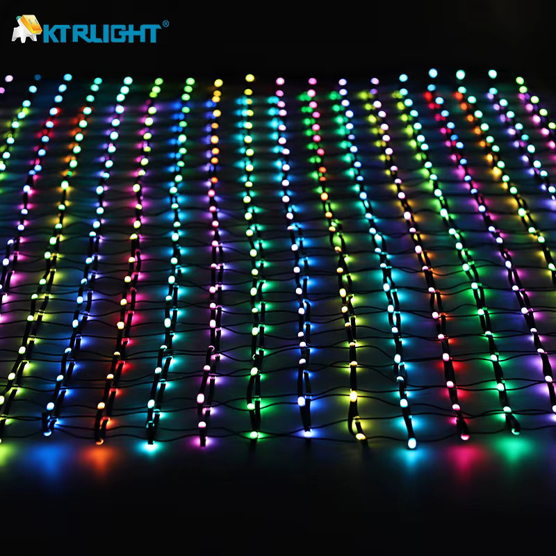 KTRLIGHT Adressierbare RGBIC Flexible LED-Matrix-Gitteranzeige, DC12V, Multicolour, 1M x 2M (20 x 40 Pixel) - Bild 2