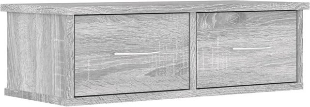 vidaXL Wandschrank Grau Sonoma aus Holzwerkstoff, B/T/H: 60 x 26 x 18,5 cm - Bild 1