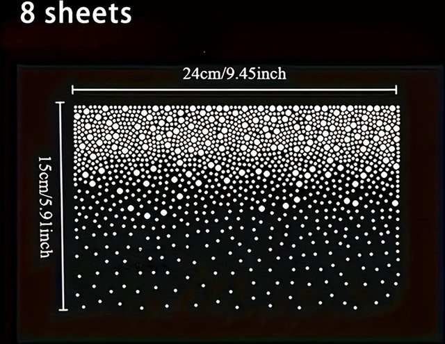 8 Blatt funkelnde DIY-Strass-Aufkleber in Silber zur wärmeaktivierten Dekoration von Kleidung - Bild 1