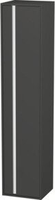Duravit Hochschrank Ketho in Graphit Matt mit Tür rechts, B: 40 cm, T: 36 cm, H: 180 cm - Bild 1