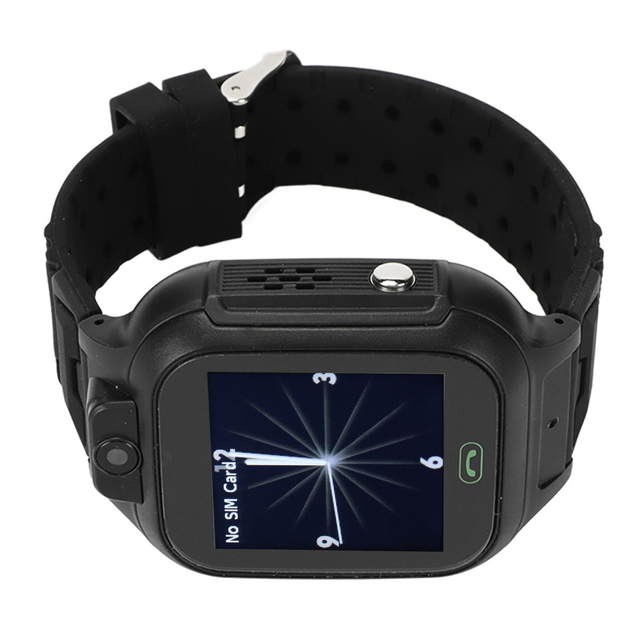 Smartwatch Kinder, GPS, Schwarz, Kunststoff, Silikon, Wasserdicht - Bild 2