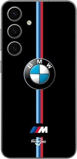 BMW Schutzhülle für Samsung Galaxy S24 FE in Schwarz mit M Logo - Bild 1