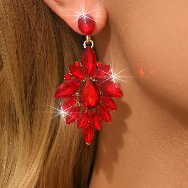 Rui Di Ohraccessoires, Diamantblumen-Design, Damen - Bild 1
