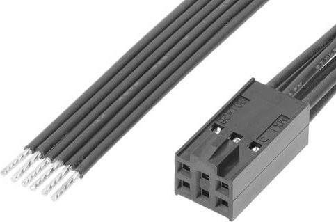 Molex Buchsengehäuse-Kabel 2196591063 in Schwarz - Bild 1