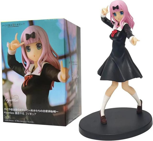 Discover Intime Fujiwara Chika Anime Figur Love is War, Actionfiguren, 18cm, ab 14 Jahren - Bild 1