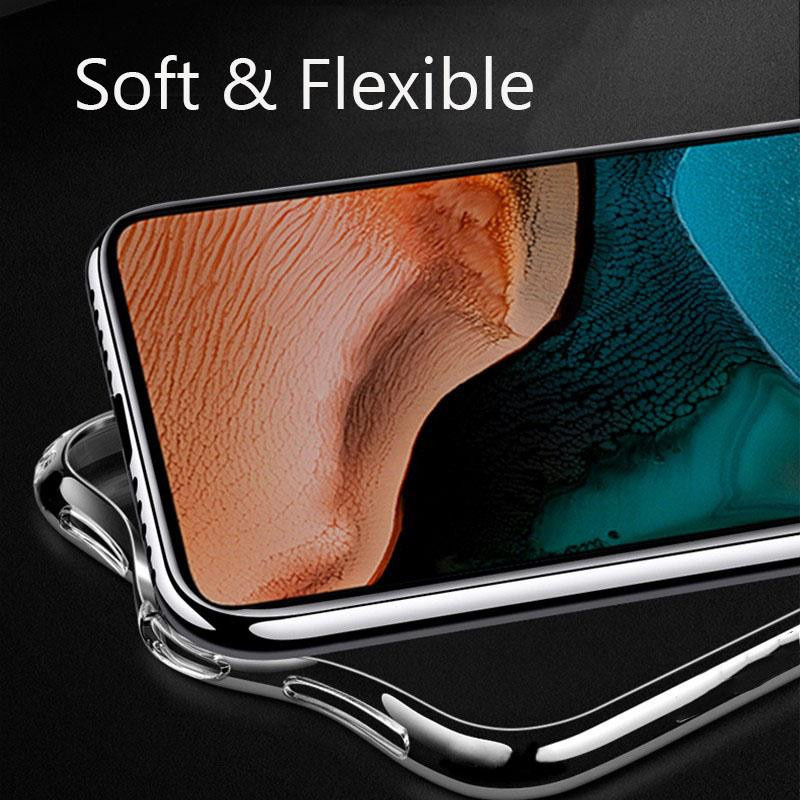 Xiaomi Poco F2 Pro Handyhülle aus transparentem TPU in schlanker Soft-Design-Optik - Bild 2