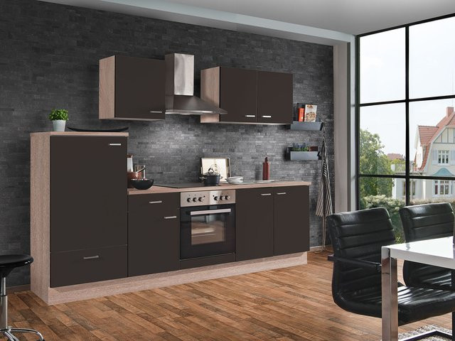 MENKE Küchenblock Classic Leerblock Lava, Breite: 270 cm - Bild 1