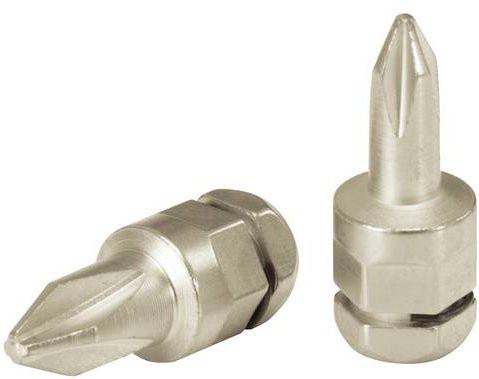 KS Tools TX-Bit TB 25 Micro Bit, Antrieb: 8 mm, Farbe: Silber - Bild 1