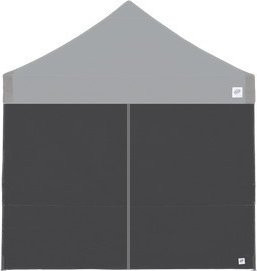 E-ZUP Pavillon Seitenwand ECLIPSE mit Reißverschluss Grau Breite: 300 cm - Bild 1