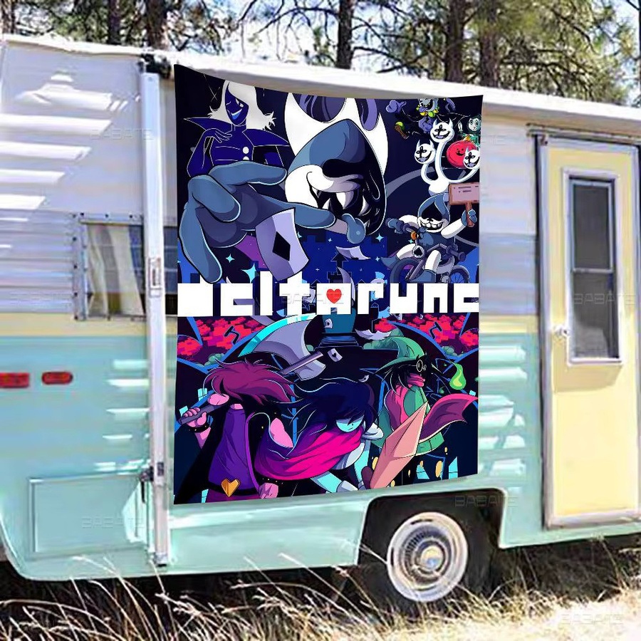 Deltarune Game Banner Kunstdruck als japanische Wandflagge von Potdemiel in Multicolour - Bild 5