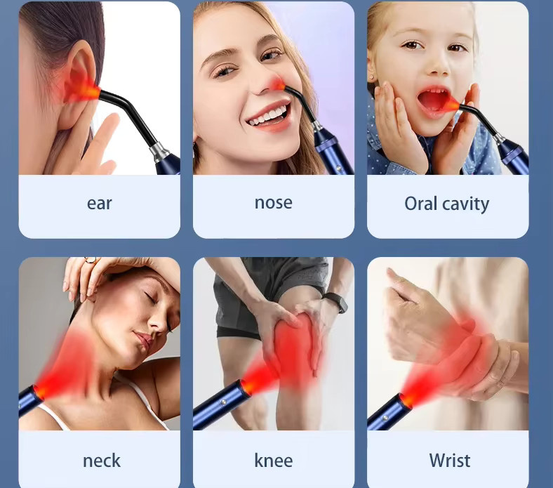 HLKGO Lichttherapie-Stift, Multi-Fünf-Wellenlängen-Rotlicht, Unisex - Bild 2