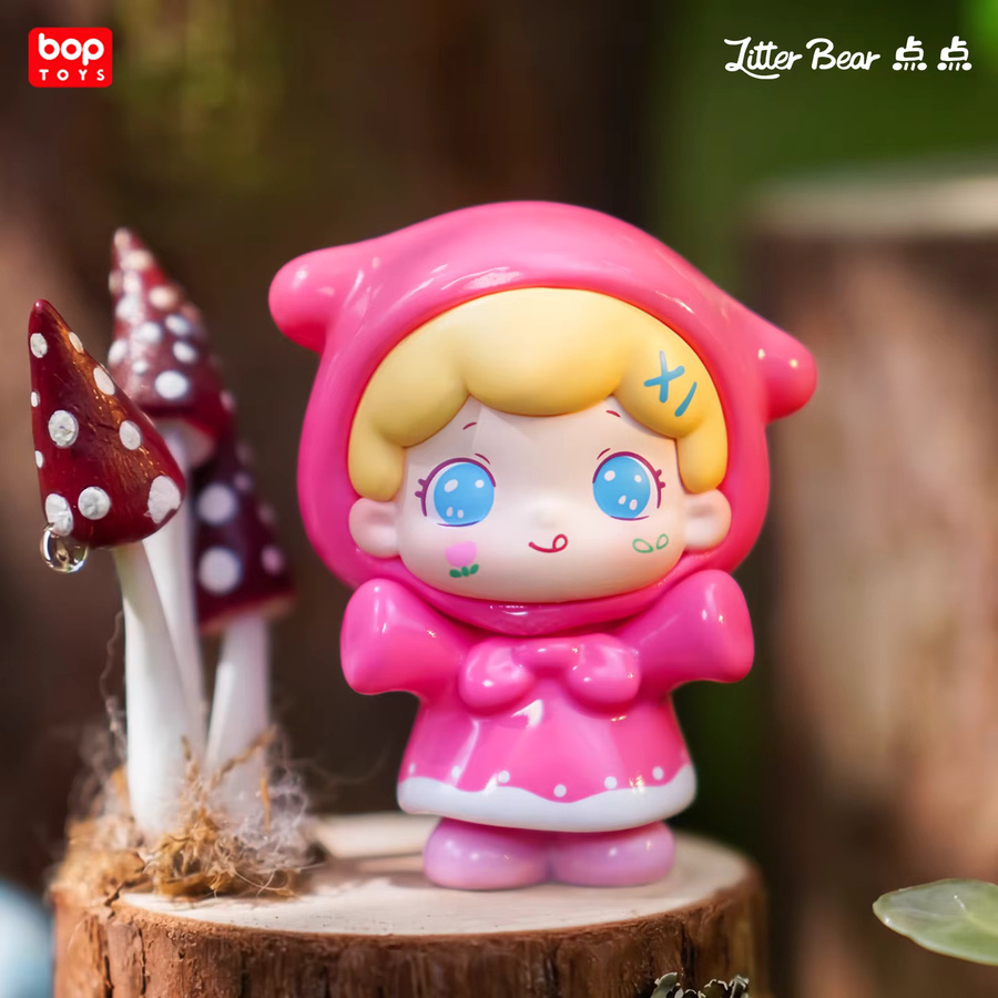 Bop Toys Litter Bear Mini Märchenstadt-Serie, Blindbox-Kollektion, Desktop-Ornament - Bild 3