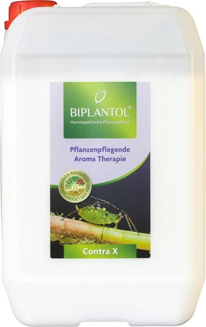 Biplantol Aroma-Therapie Contra X 5 biologisches Pflanzentonikum zur Bekämpfung von Schadinsekten für Zierpflanzen, Bäume, Sträucher, Gemüse sowie Obst- und Beerengehölze - Bild 1