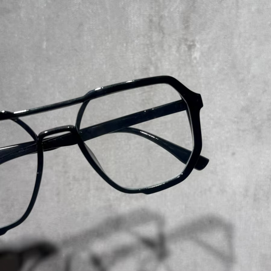 RELEN Korrektionsbrille, Unisex, Vollrand, Square, Plastic, Black - Bild 2