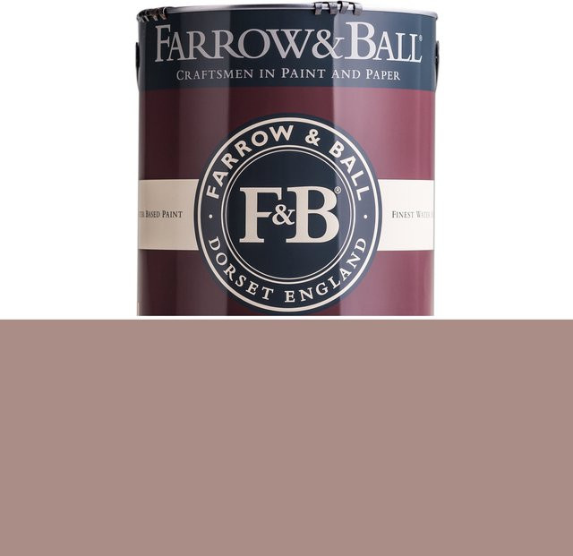 Farrow & Ball Exterior Eggshell Wandfarbe Sulking Room Pink 295, 0,75 l - Bild 1