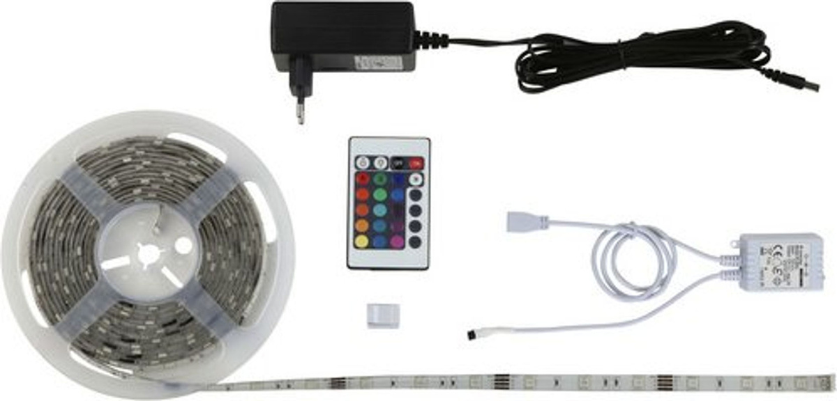 Briloner Superline LED-Streifen RGB, mehrfarbig, dimmbar, weiß, 300 cm - Bild 2