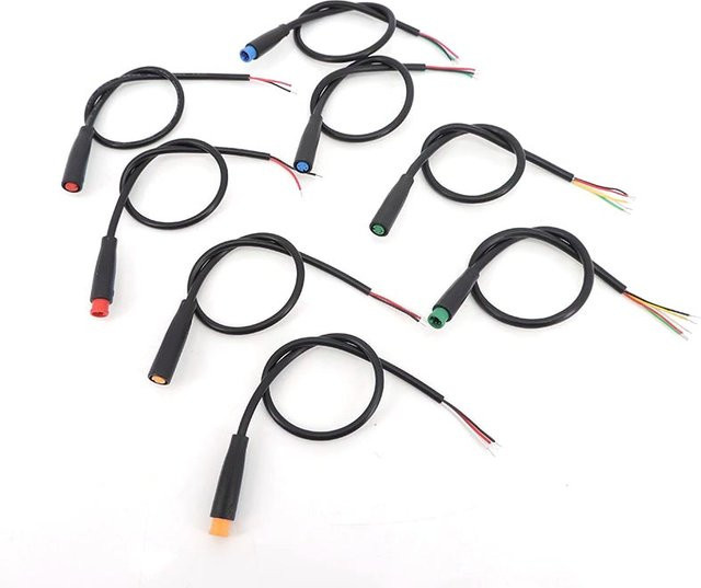 Gakaki Julet Elektrischer Steckverbinder W28 für Verdrahtungskabel und Signalsensoren mit 2 bis 6 Pins - Bild 1
