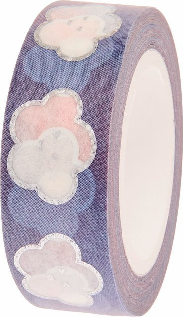 Rico Design Paper Poetry Washi Tape Chingu Wolken Multicolor - Bild 1