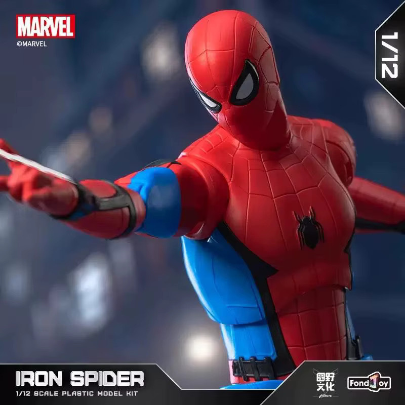 Fondjoy Spider-Man Stark Anzug, Actionfigur, Modellbausatz - Bild 4