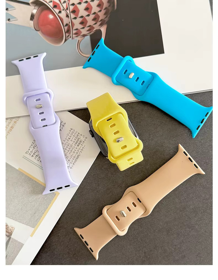 Silikon-Sportarmband für Apple Watch, Unisex - Bild 1