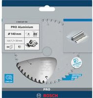 Bosch Kreissägeblatt Standard für Aluminium für Akkusägen, Durchmesser: 140 mm, 50 Zähne - Bild 1
