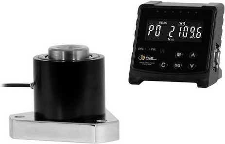 PCE Instruments Drehmomentmessgerät PCE-TWT 2200NM in Schwarz zur Kalibrierung von Drehmomentsensoren mit 1 Zoll Anschluss und Messbereich 220 bis 2200 Nm inklusive Software - Bild 1
