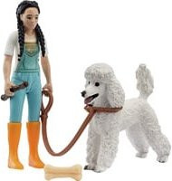 Schleich Pocket Set Spaziergang im Park Spielfigur - Bild 1