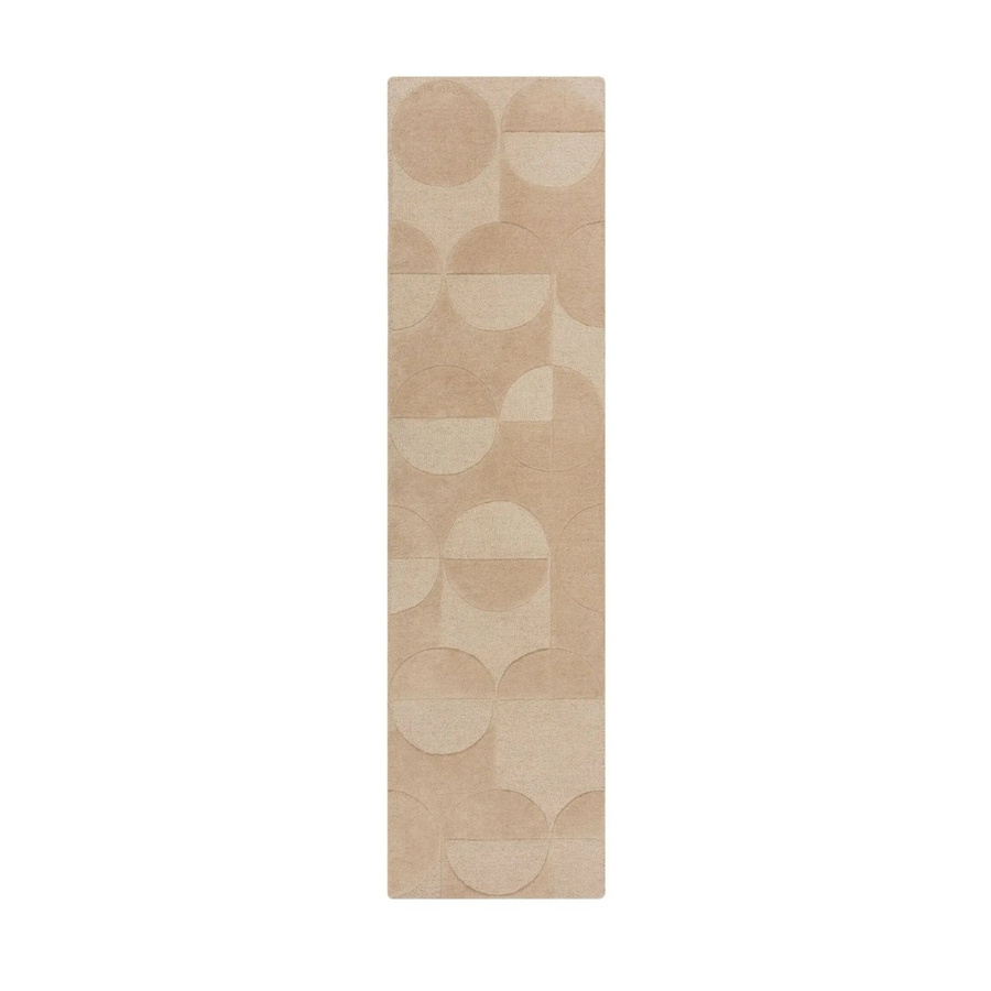 Flair Rugs Wollteppich Gigi in Beige mit geometrischem Design, B/T: 60 x 230 cm - Bild 2