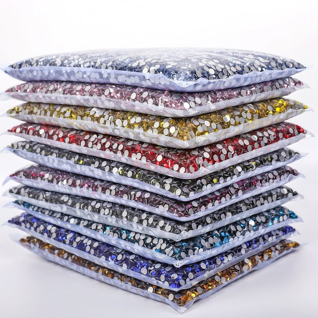 nailsworld Kristall Flatback Strass Dekoration, Glänzend - Bild 1