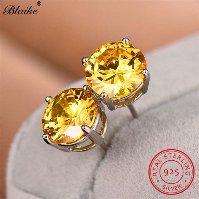 Blaike Ohrstecker 925 Silber, Zirkonia, Unisex - Bild 1