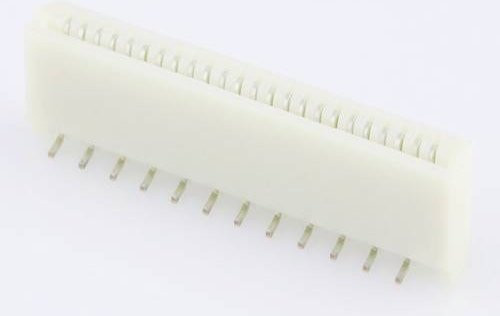 Molex Buchsenleiste Standard 24 Polzahl Rastermaß 1.00 mm Weiß - Bild 1