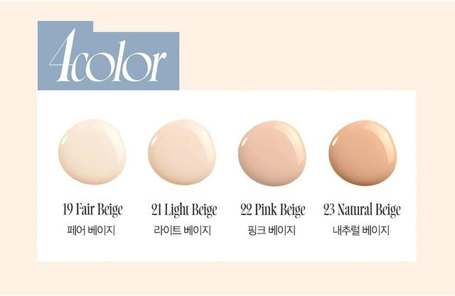 Aprilskin Magic Snow Cushion Black 3.0, 15g + Nachfüllpack 15g, 23 Natural Beige, SPF 50 - Bild 1