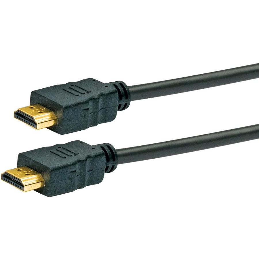 Schwaiger HDMI-Kabel mit Ethernet/LAN in Schwarz, 5 m - Bild 2