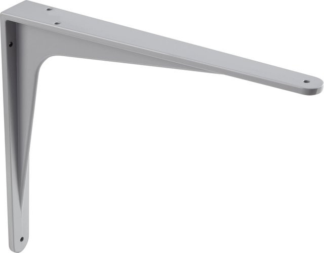 OBI Hercules Schwerlastkonsole aus Aluminium in Silber, Breite: 30 cm, Höhe: 25 cm - Bild 1