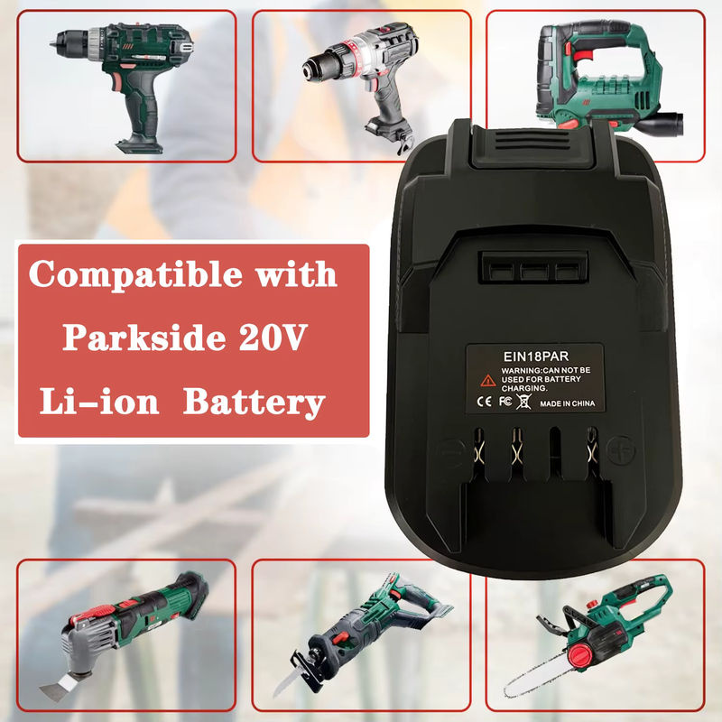 Einhell Batterieadapter EIN18PAR für 18V Li-Ionen-Akkus in Schwarz - Bild 2