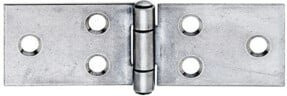 GAH Alberts Möbel-Tischband aus Edelstahl in Silber, Breite: 32 mm, Länge: 101 mm - Bild 1