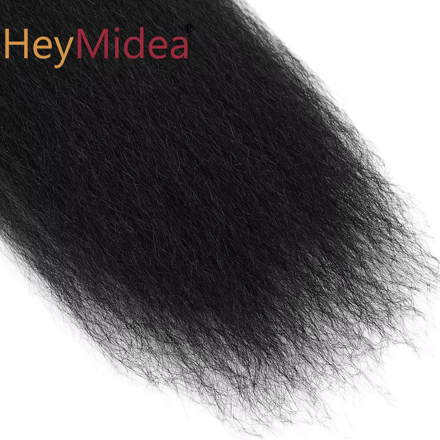 HeyMidea Vixen Bundles Häkeln Haar, 26 Zoll, Synthetisch, Yaki Gerade - Bild 5