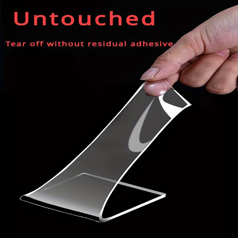 Transparentes doppelseitiges Klebeband aus Kunststoff, wasserdicht, Dicke: 1 mm - Bild 3